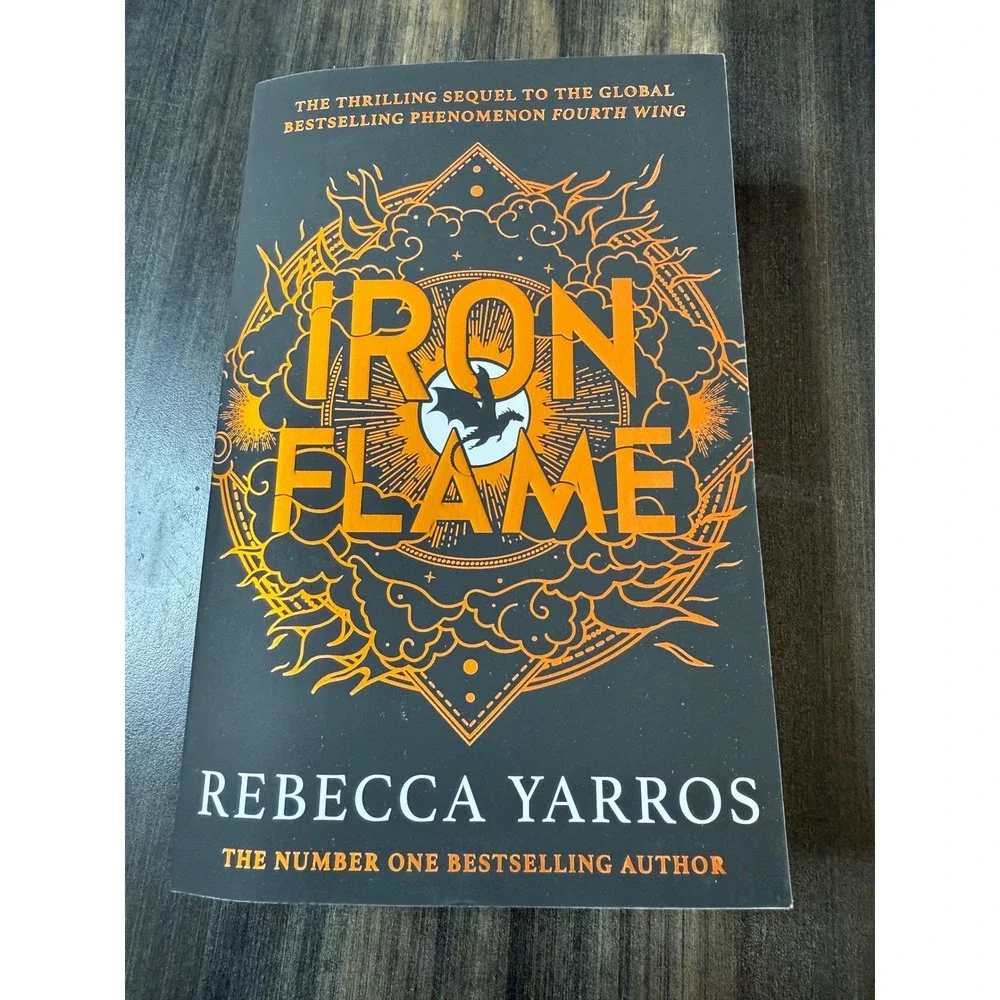 Iron Flame Rebecca Yarros Book The Thrilling‎ Sequel Fourth Wing Bestselling